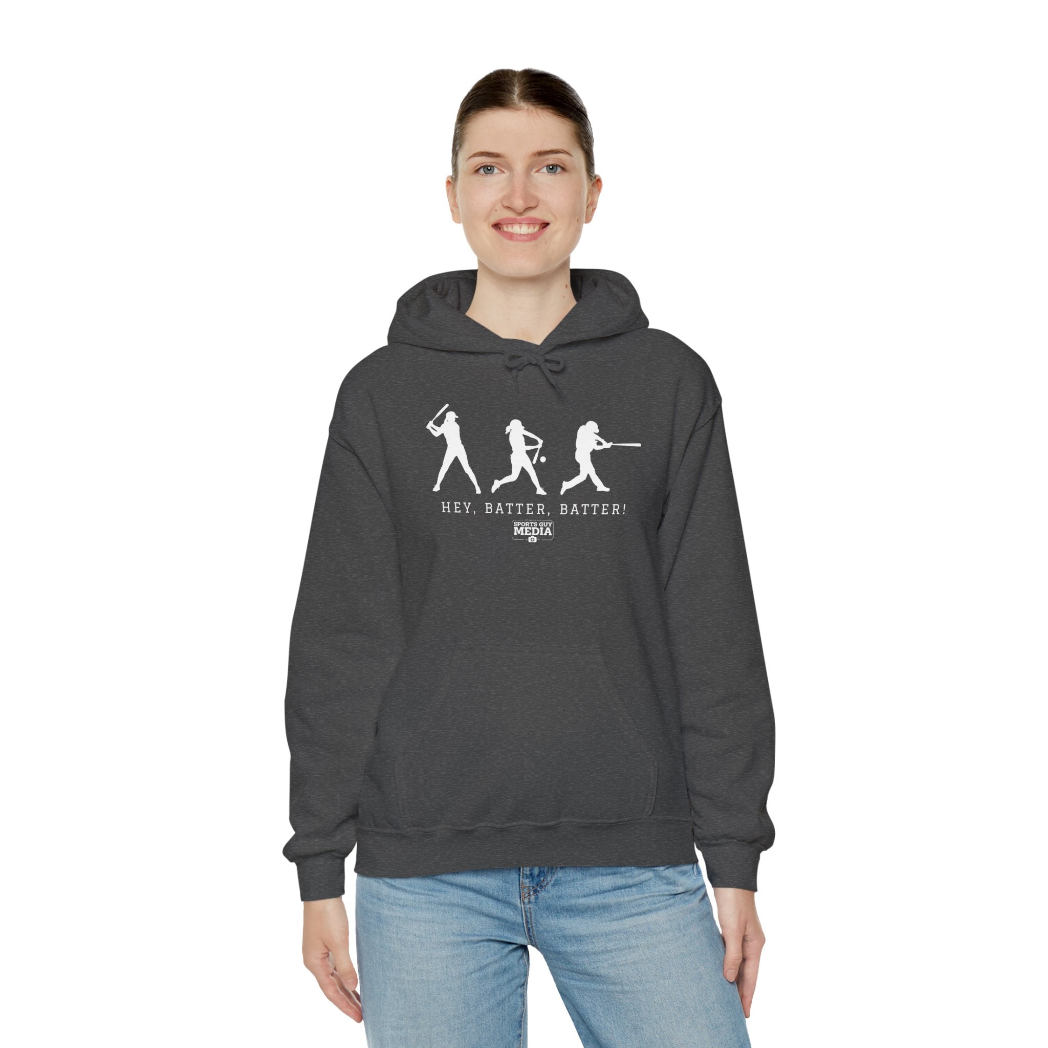 Hey Batter Batter Softball Hoodie