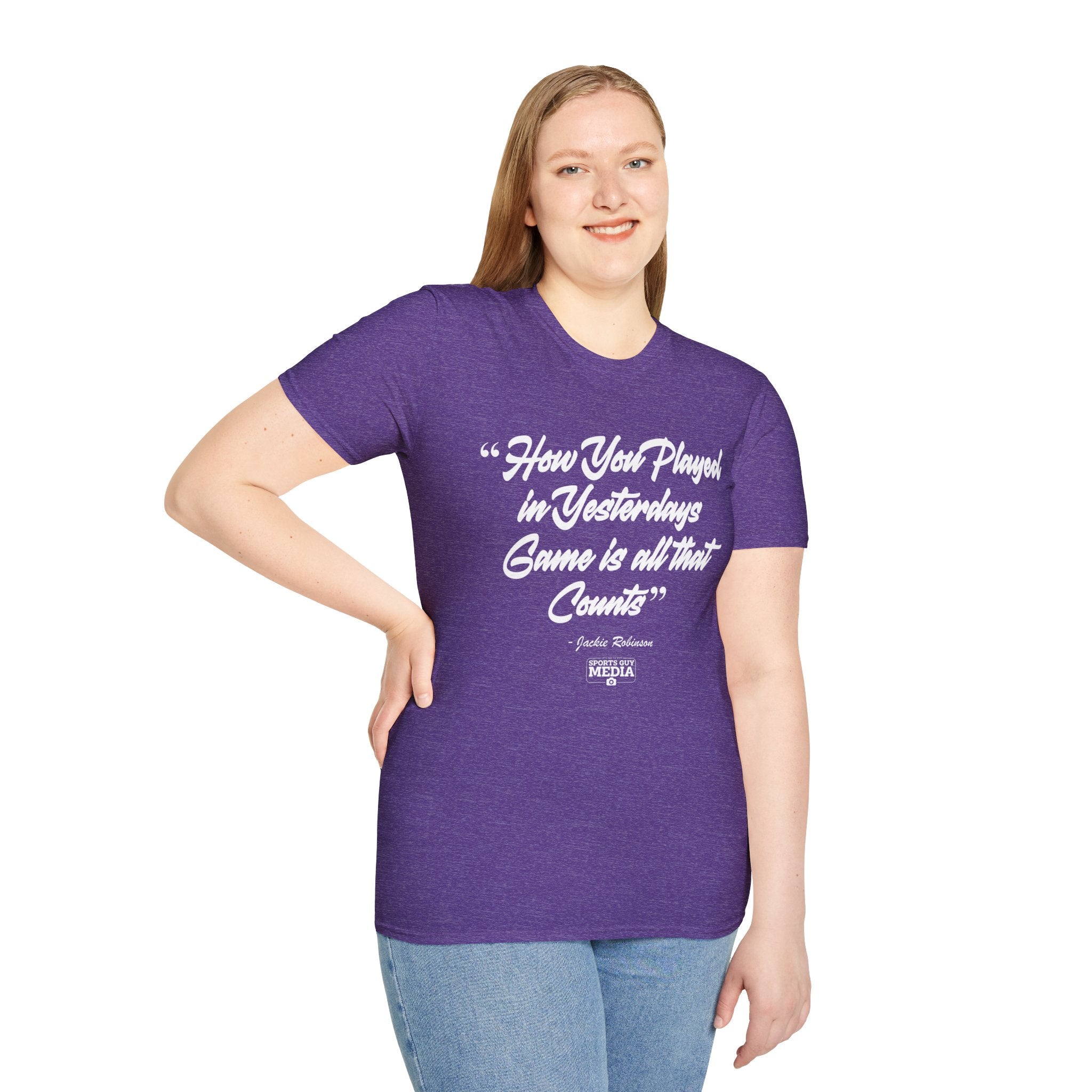 Jackie Robinson How You Played in Yesterdays Game T-Shirt