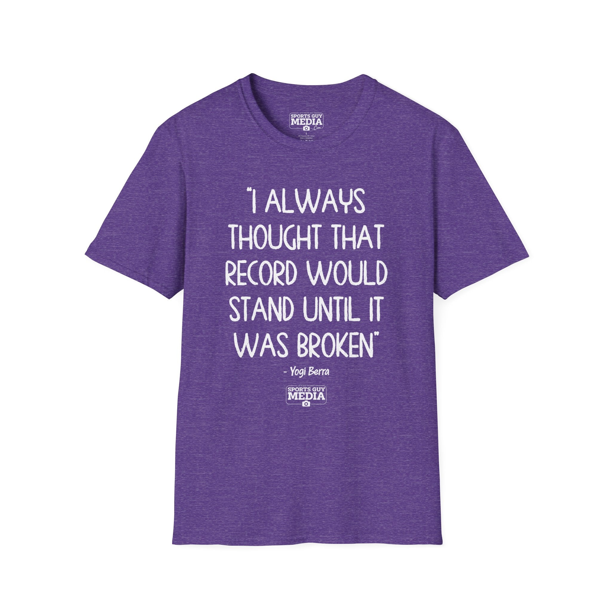 Yogi Berra THOUGHT THAT RECORD WOULD STAND T-Shirt