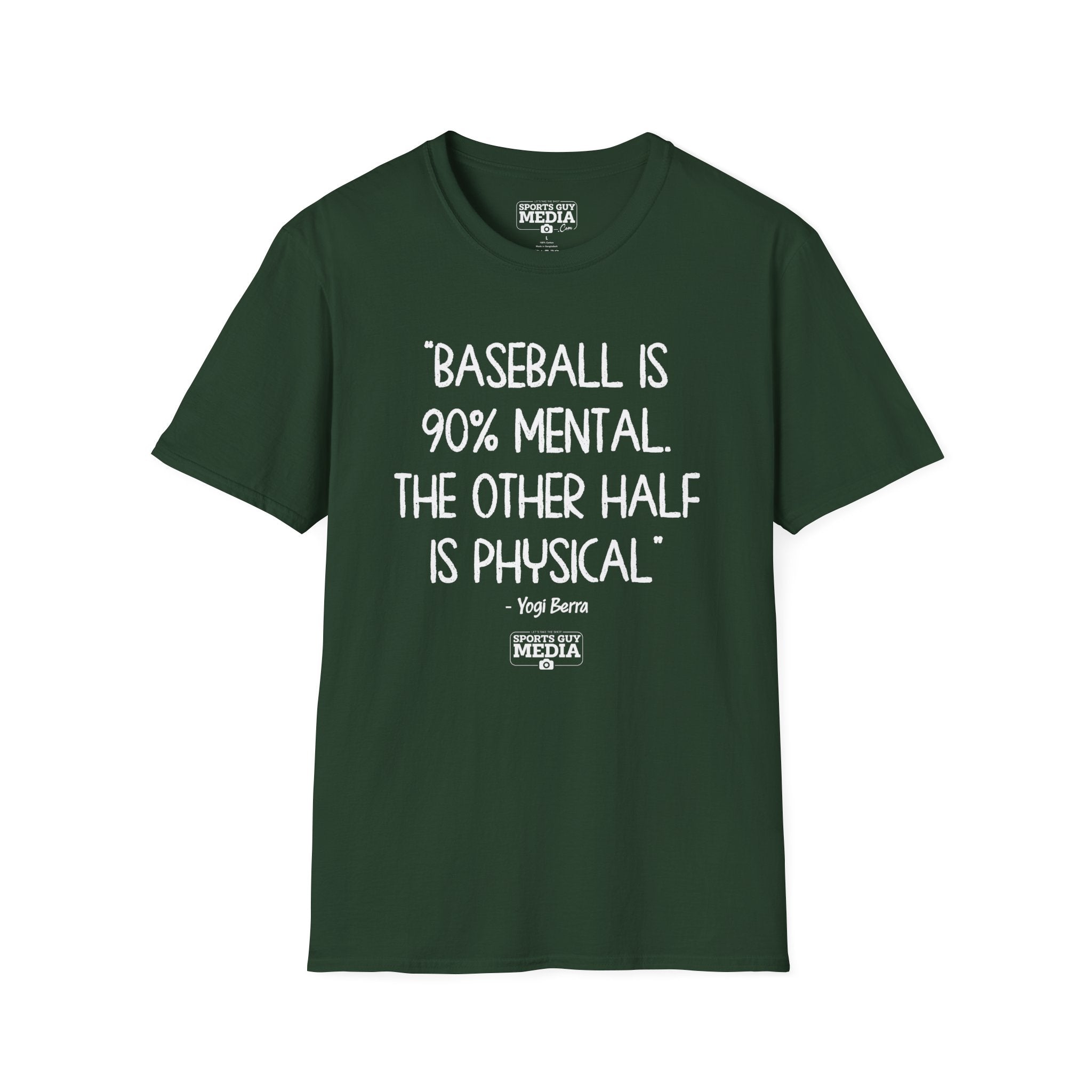 Yogi Berra NINETY PERCENT MENTAL T-Shirt