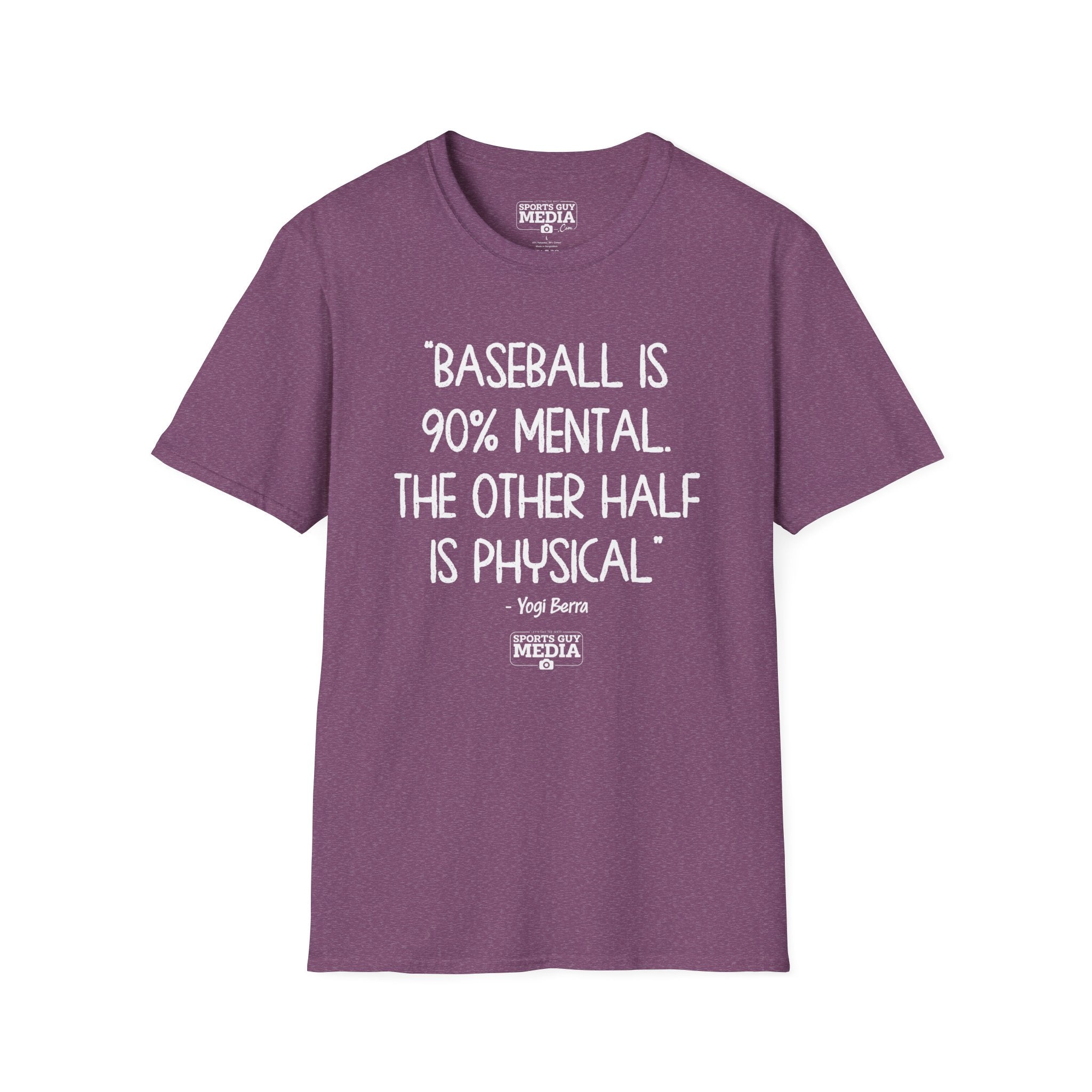Yogi Berra NINETY PERCENT MENTAL T-Shirt