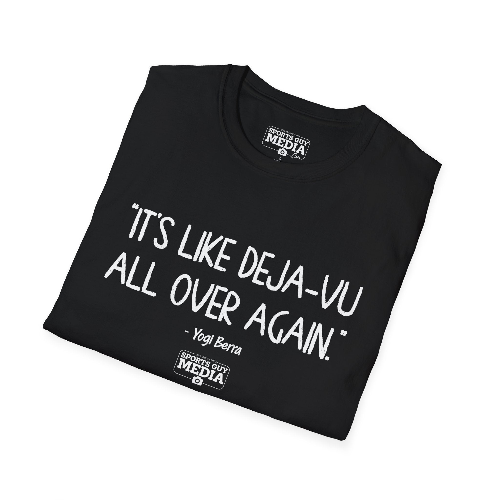 Yogi Berra DEJA-VU ALL OVER AGAIN T-Shirt