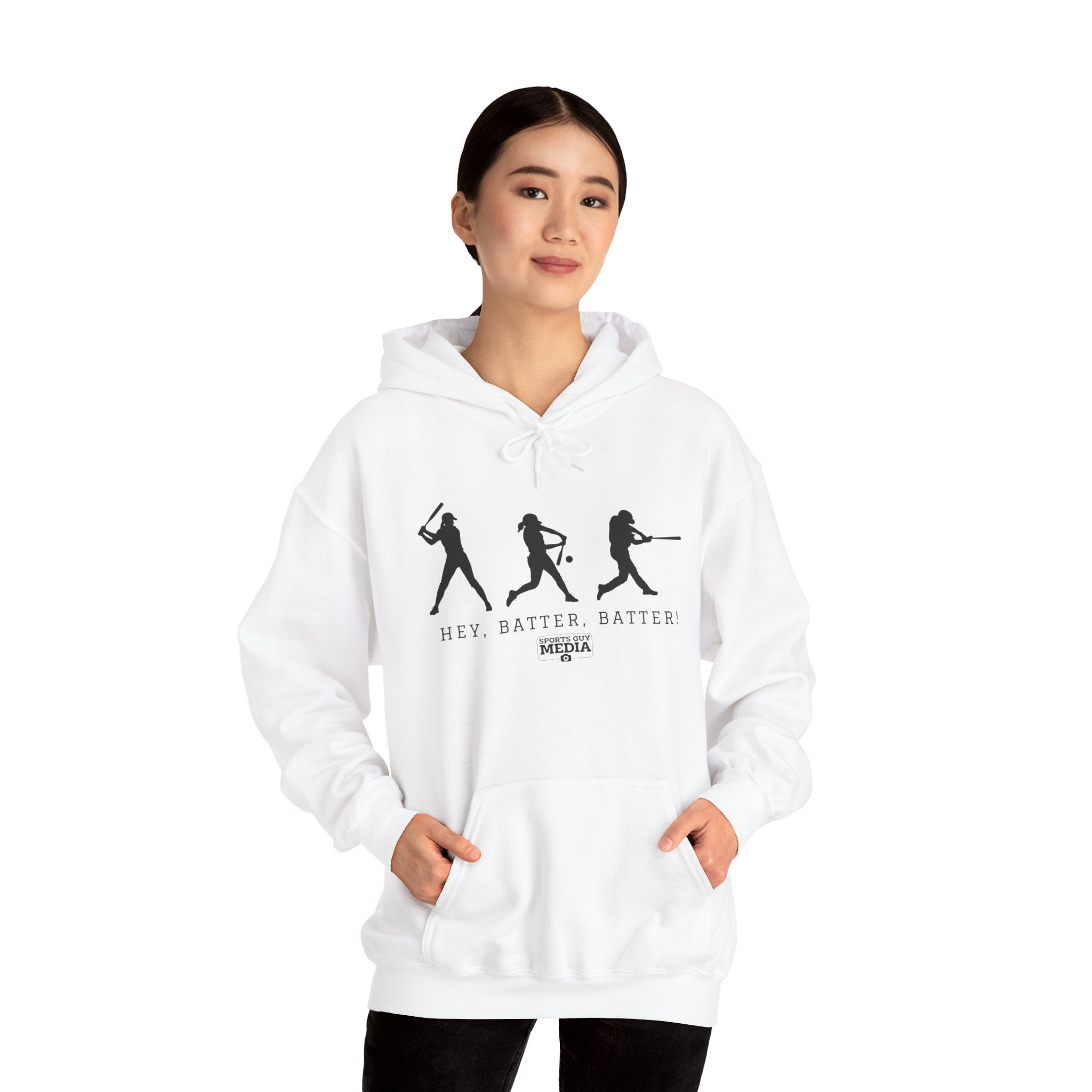 Hey Batter Batter Softball Hoodie