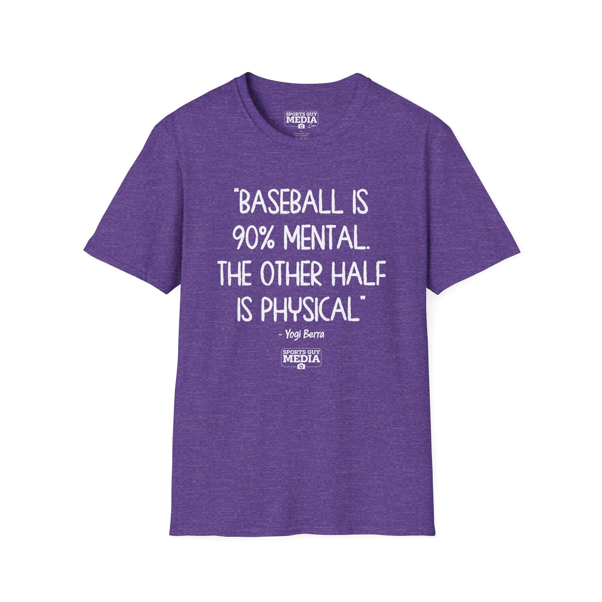 Yogi Berra NINETY PERCENT MENTAL T-Shirt
