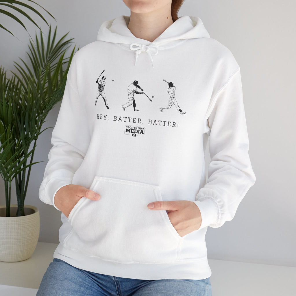 Hey Batter Batter Baseball Hoodie