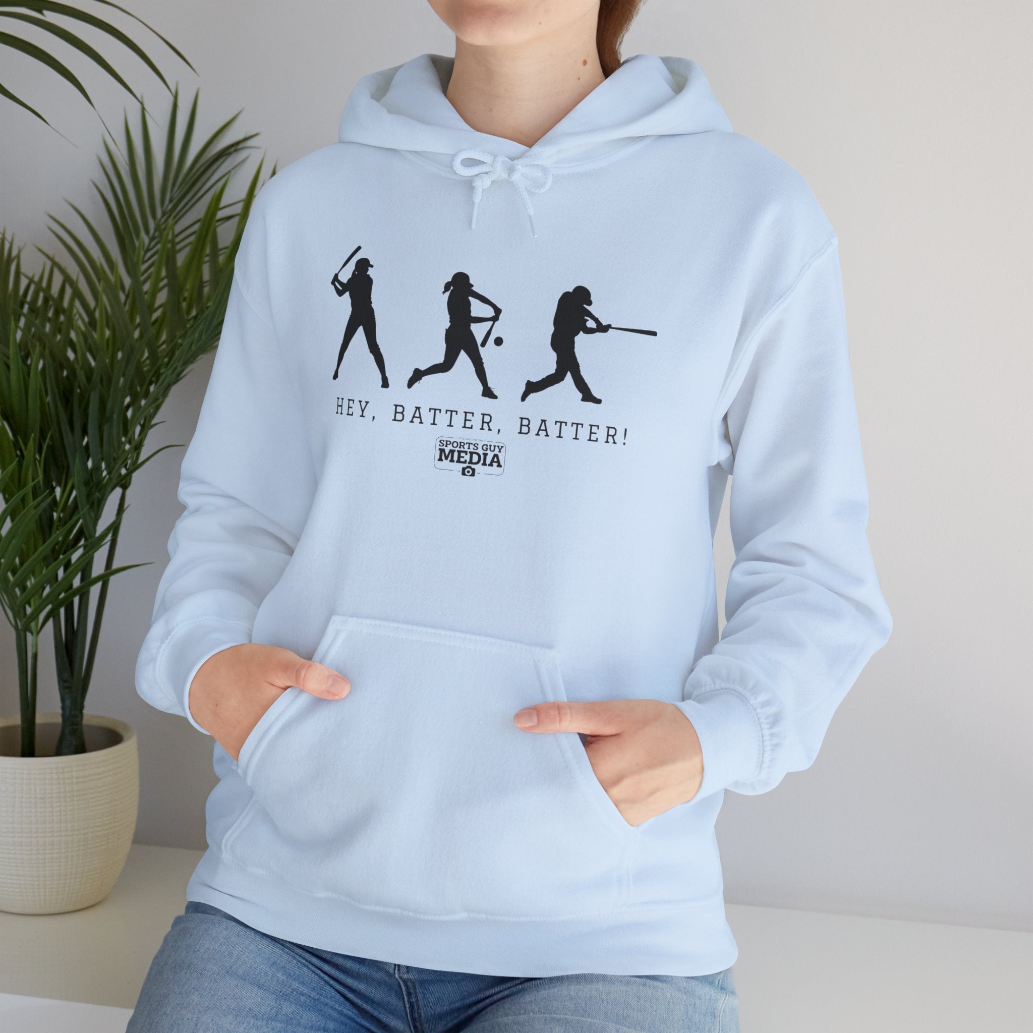 Hey Batter Batter Softball Hoodie
