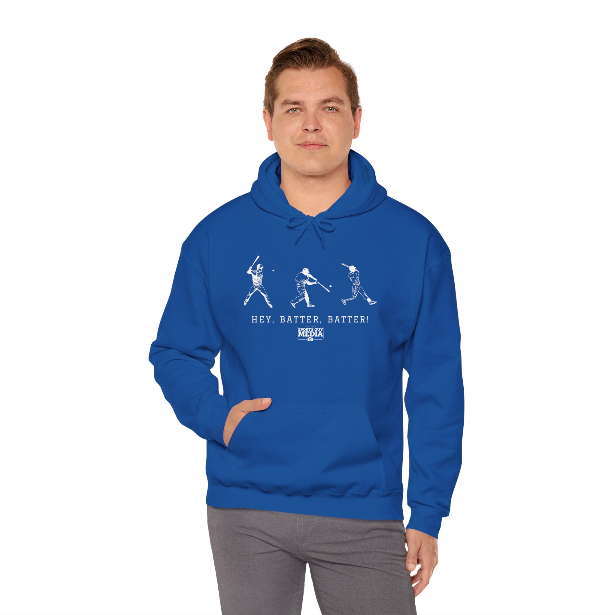 Hey Batter Batter Baseball Hoodie