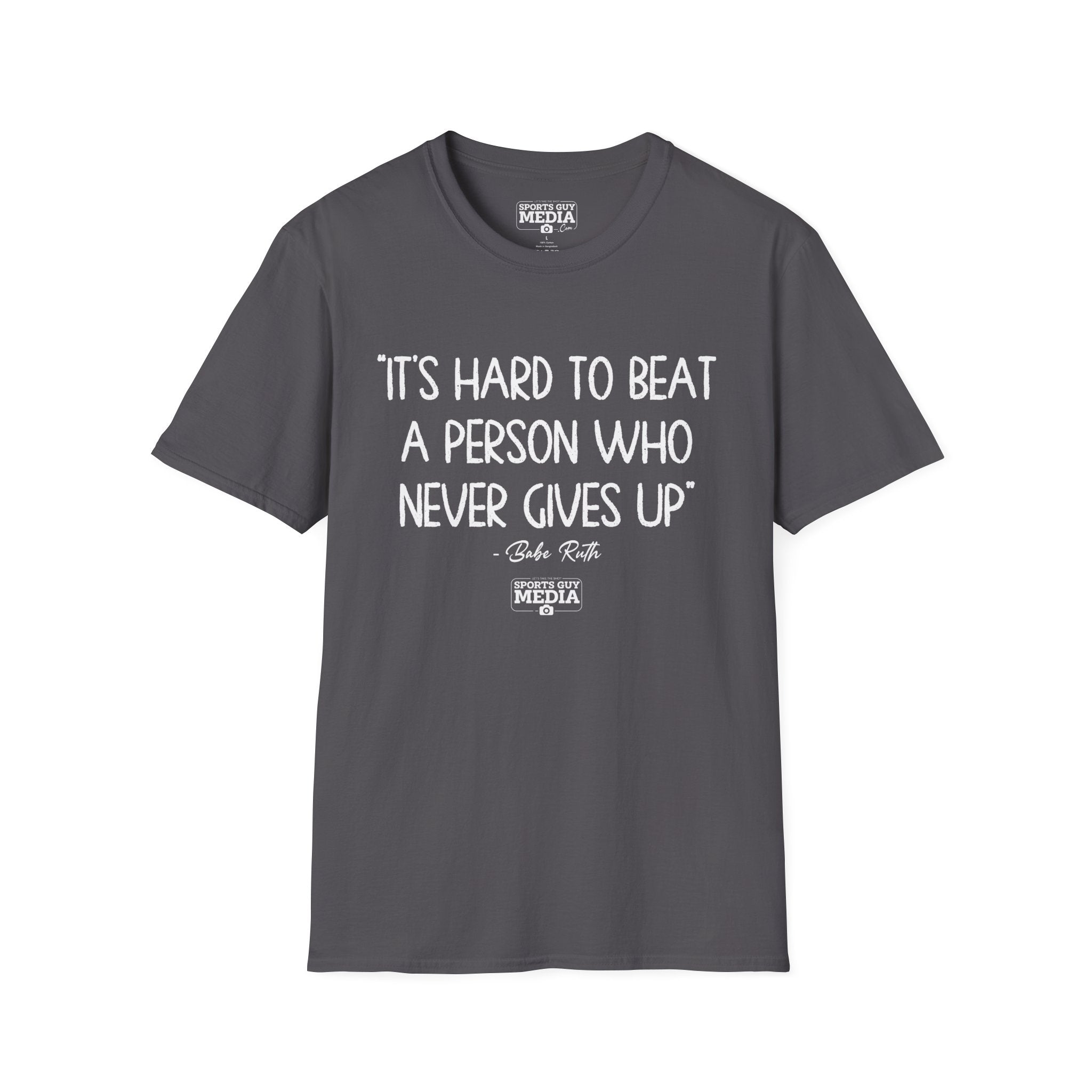 Babe Ruth NEVER GIVES UP T-Shirt