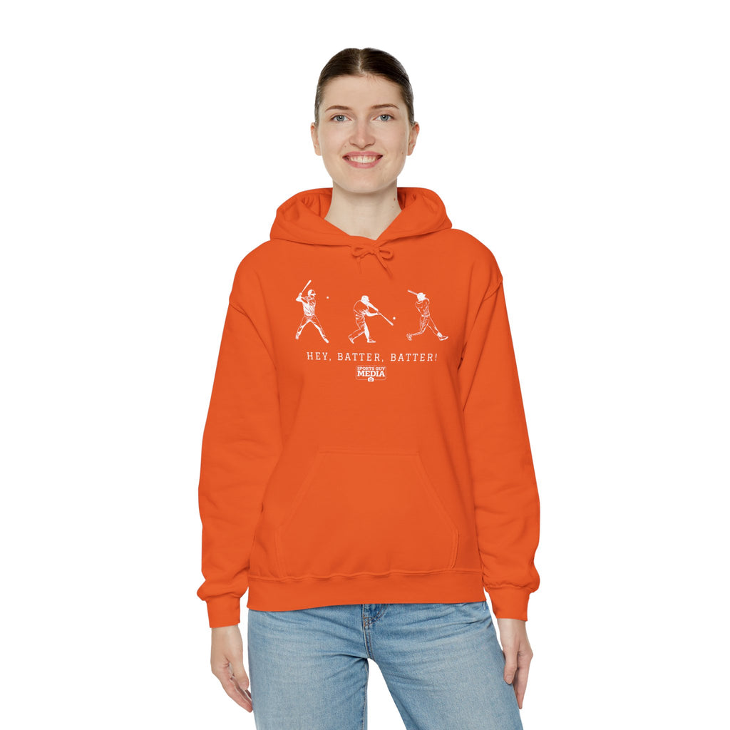 Hey Batter Batter Baseball Hoodie