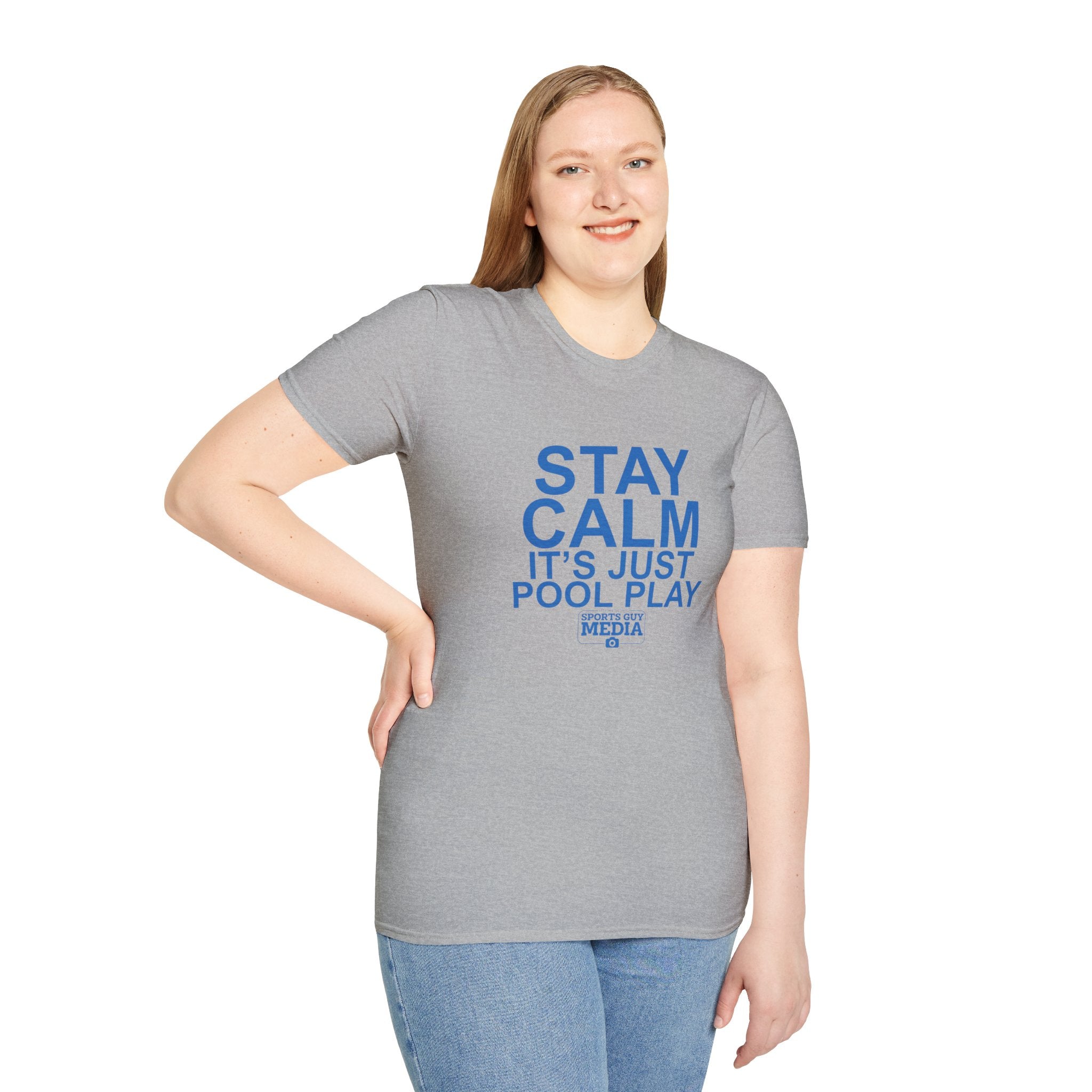 STAY CALM It's Just Pool Play T-Shirt