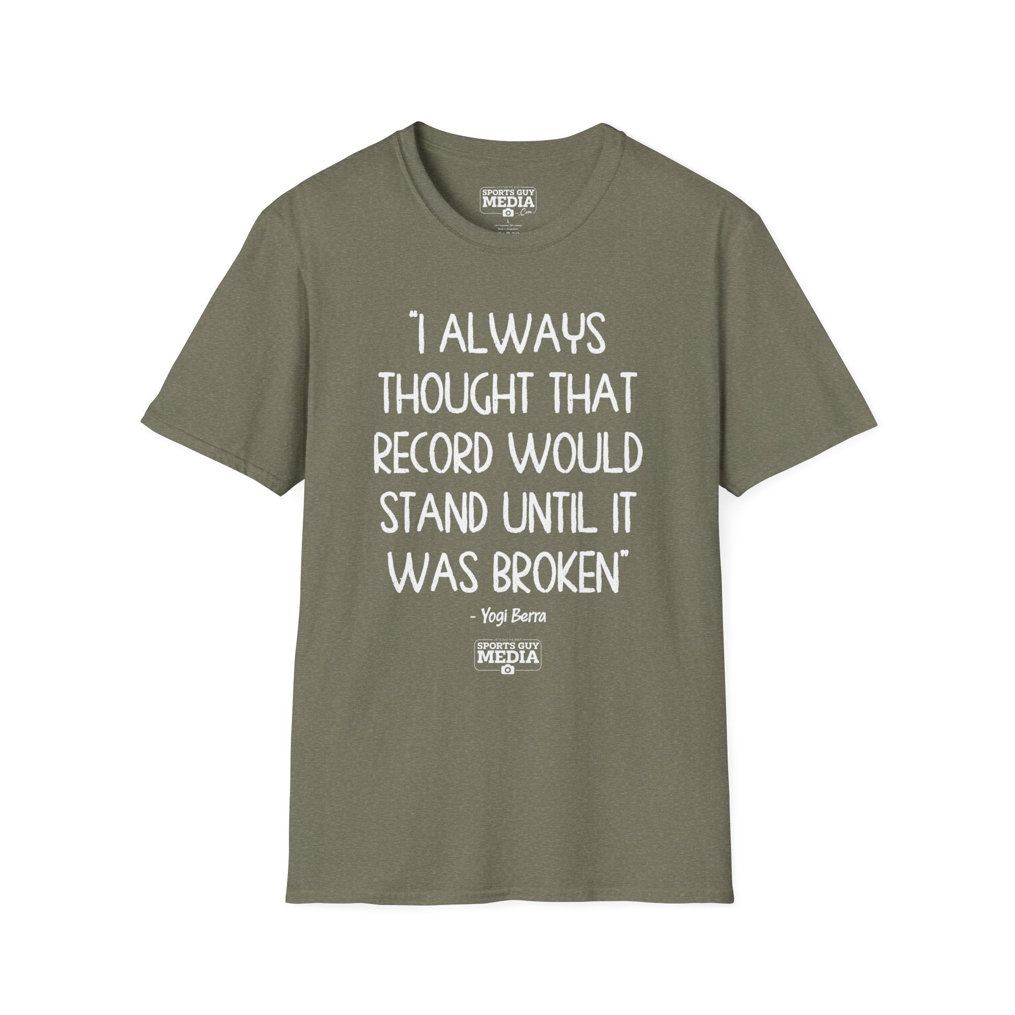 Yogi Berra THOUGHT THAT RECORD WOULD STAND T-Shirt