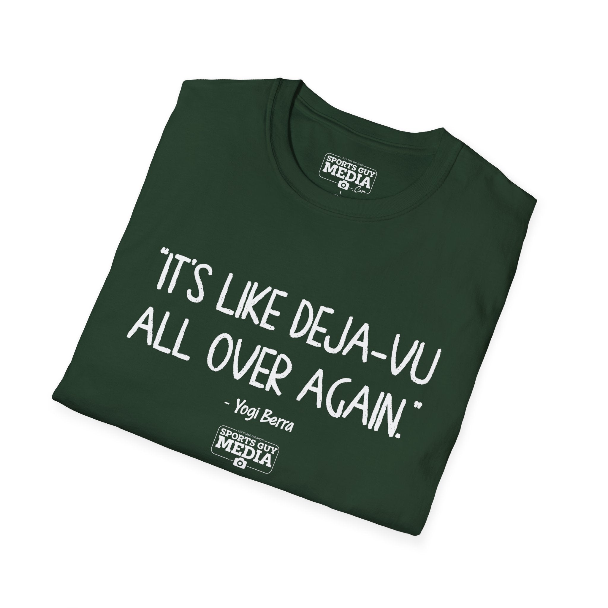 Yogi Berra DEJA-VU ALL OVER AGAIN T-Shirt