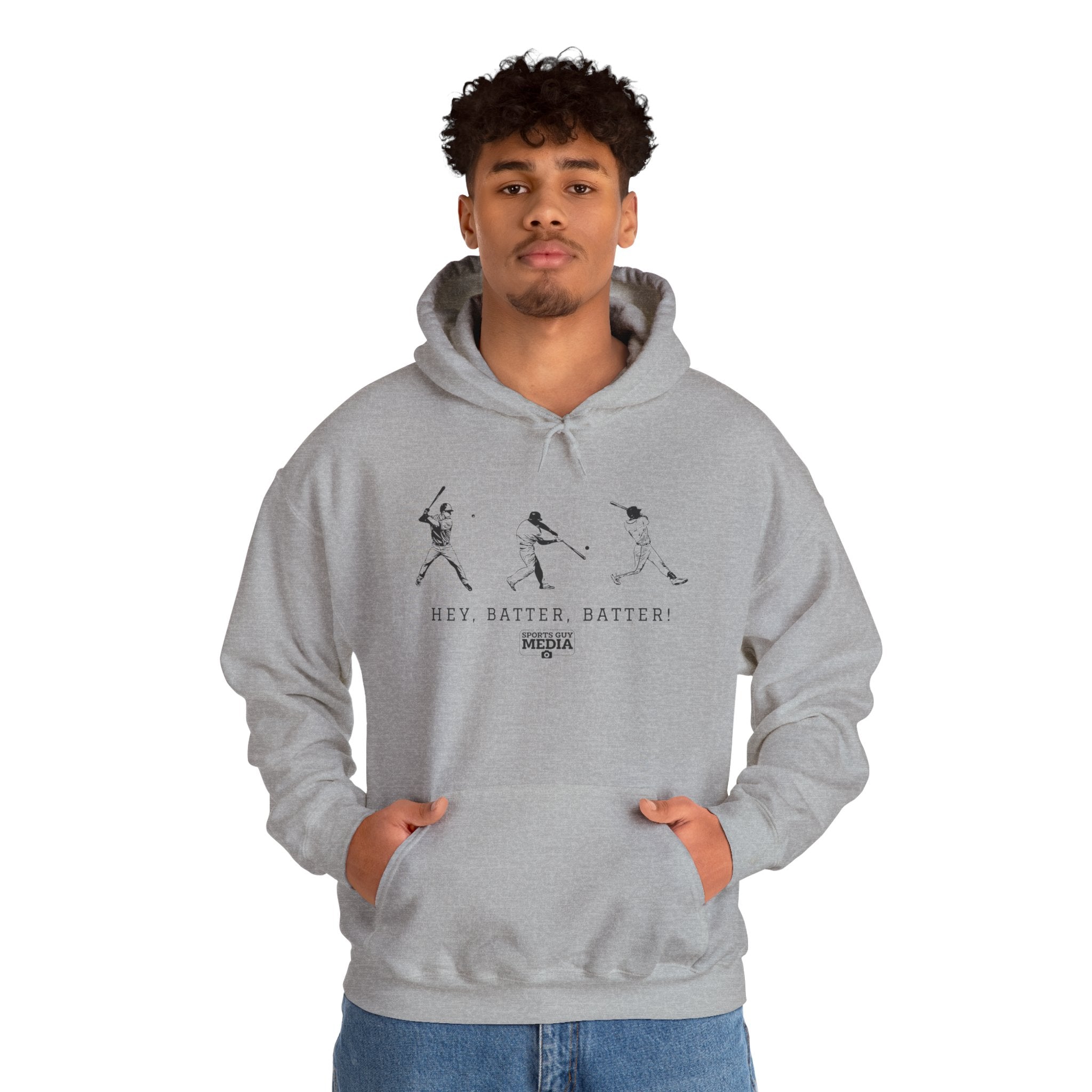 Hey Batter Batter Baseball Hoodie