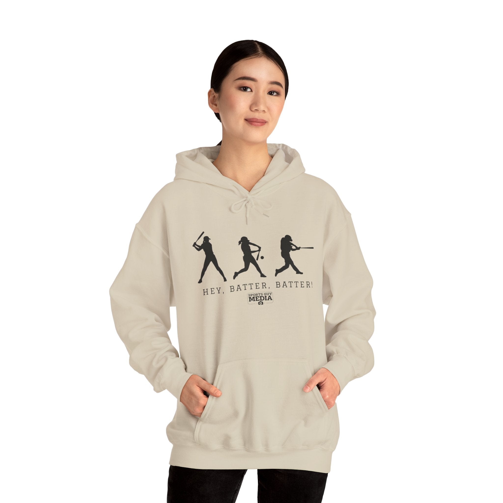 Hey Batter Batter Softball Hoodie
