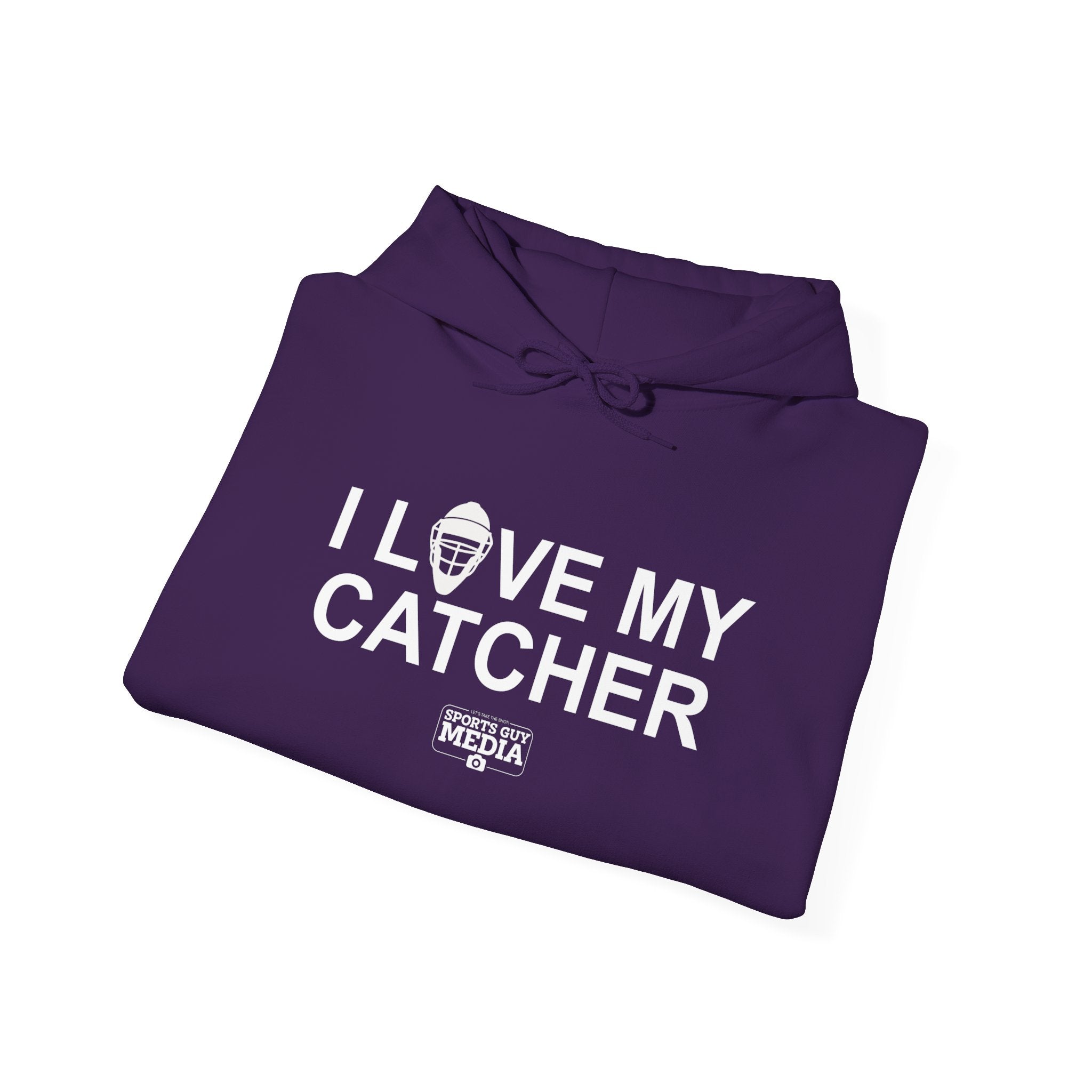 I Love My Catcher Hoodie