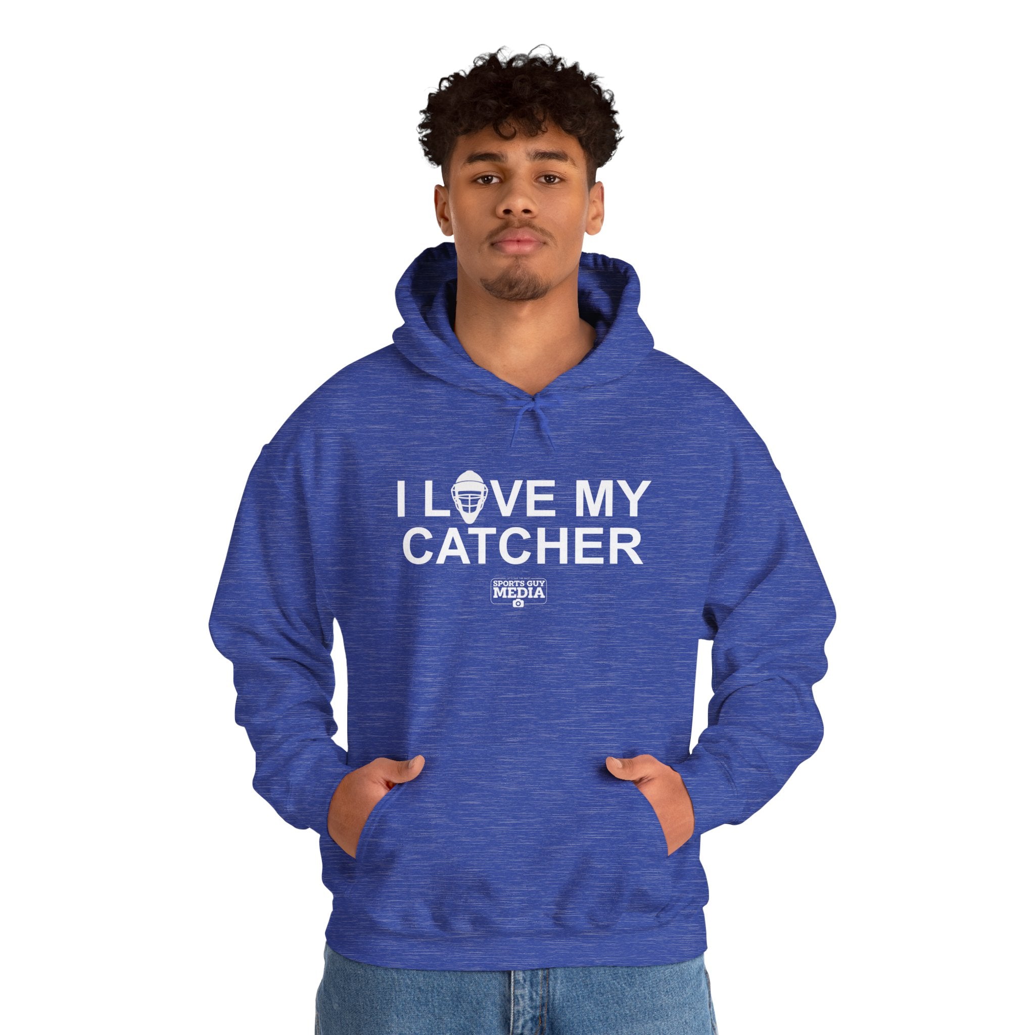 I Love My Catcher Hoodie