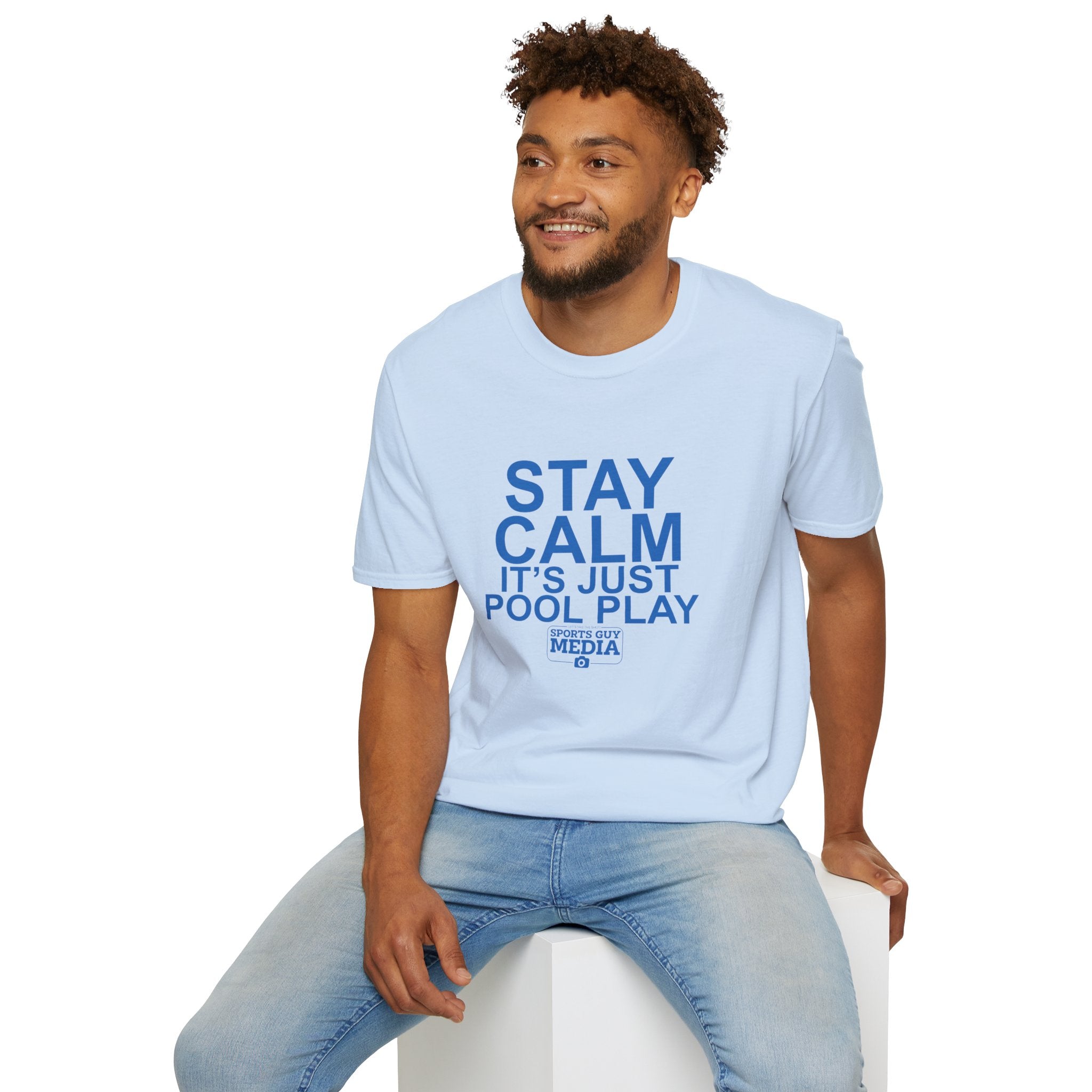 STAY CALM It's Just Pool Play T-Shirt