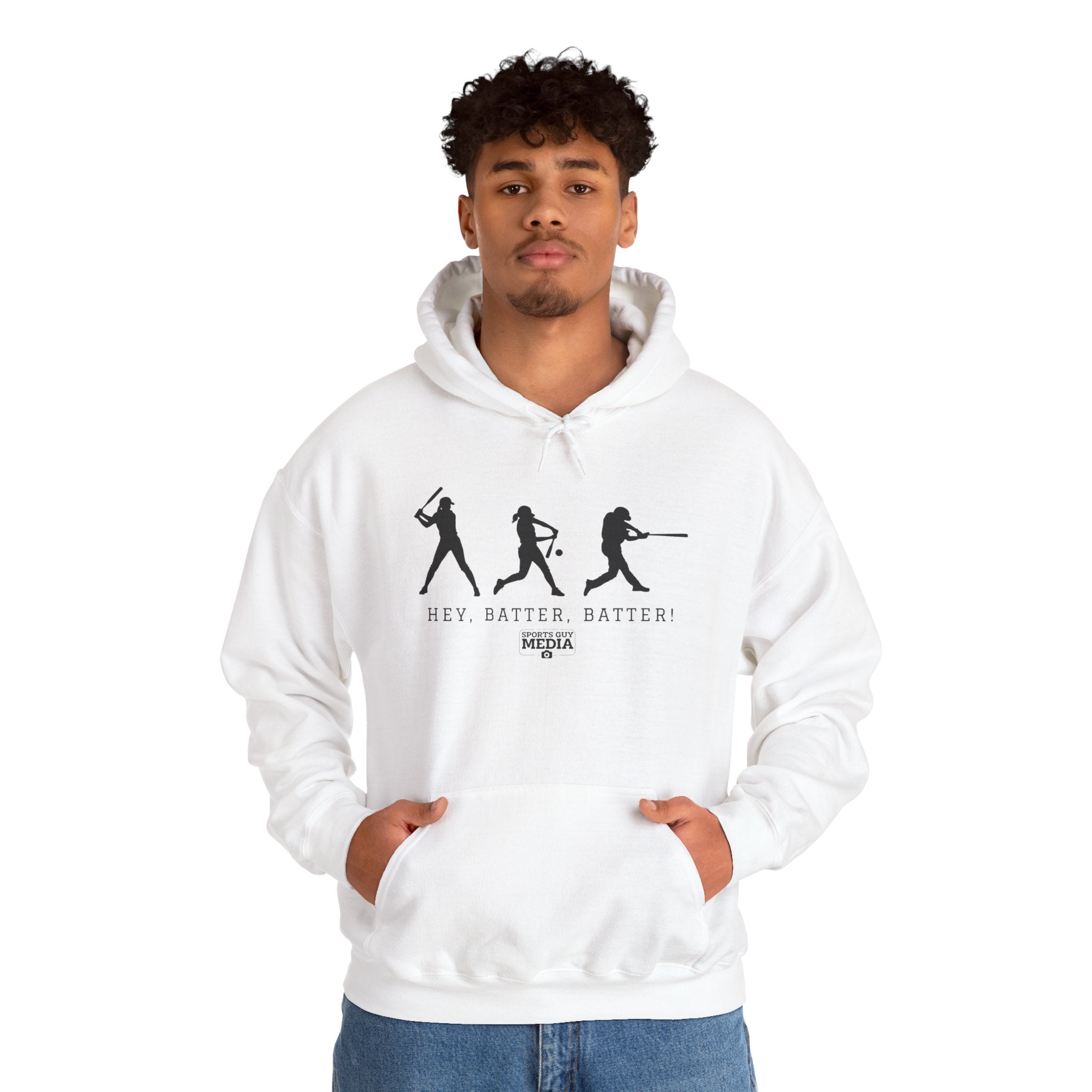 Hey Batter Batter Softball Hoodie