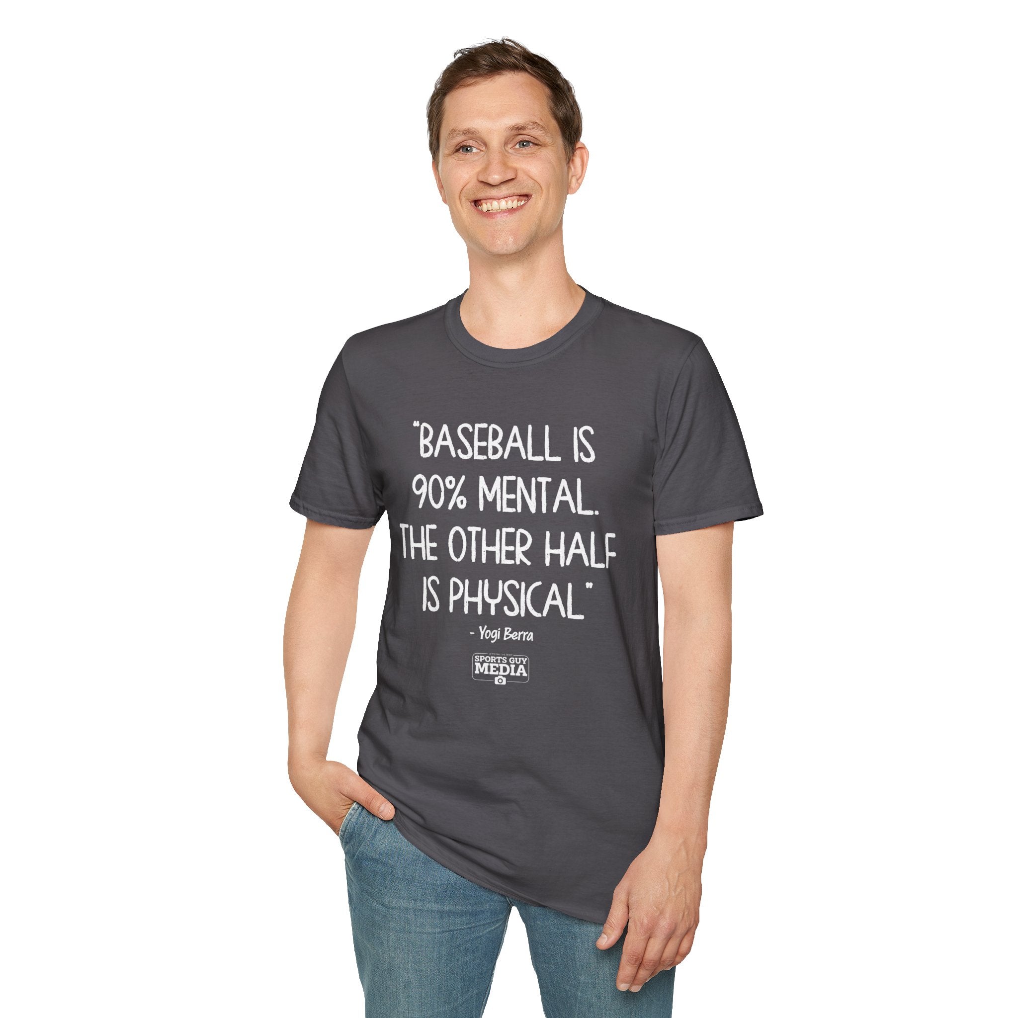 Yogi Berra NINETY PERCENT MENTAL T-Shirt