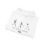 Hey Batter Batter Baseball Hoodie