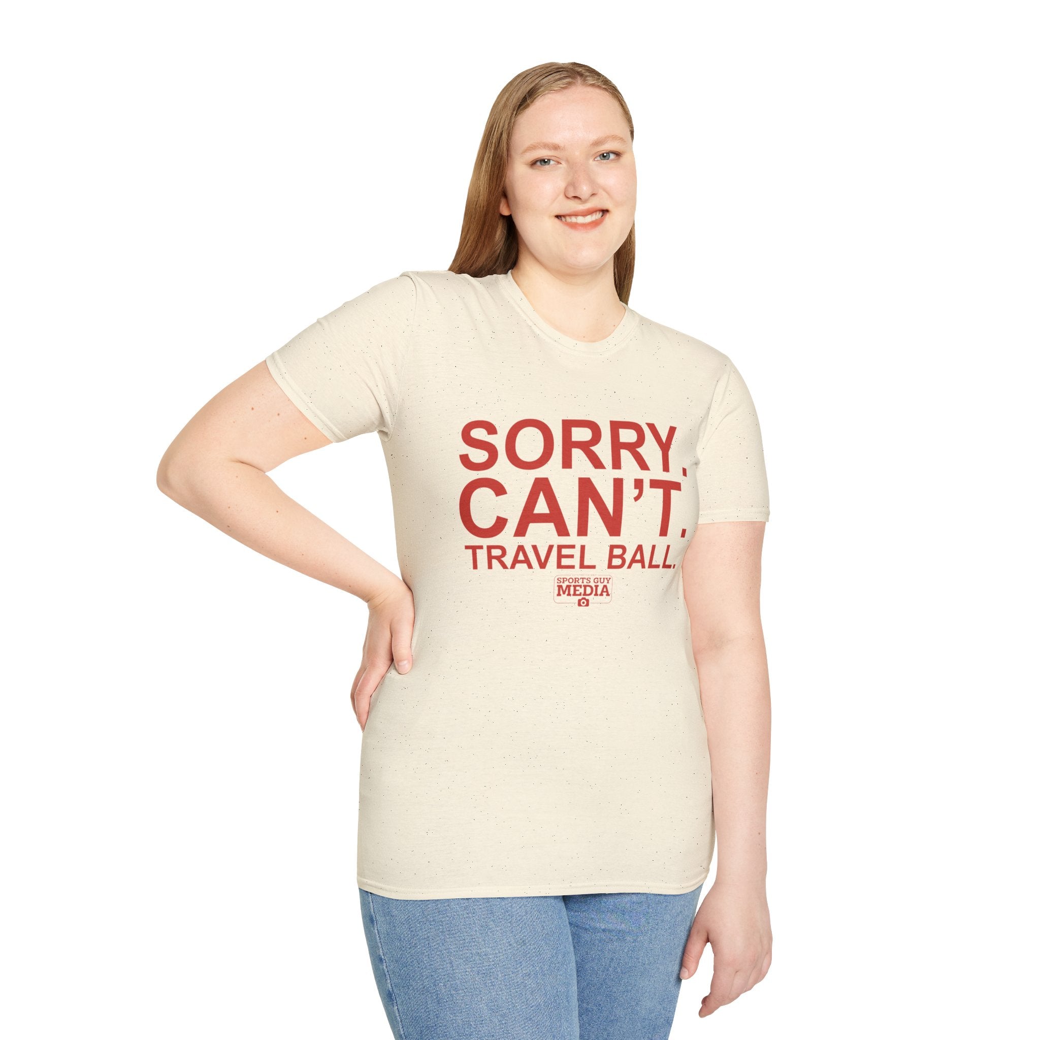 Sorry. Can't. Travelball. T-Shirt