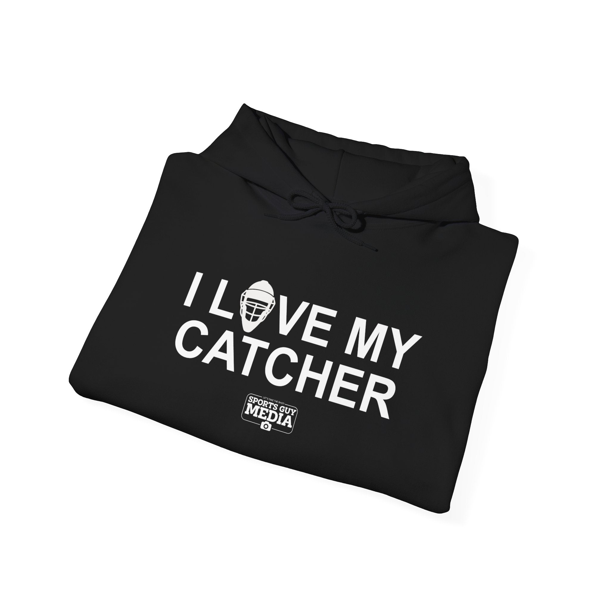I Love My Catcher Hoodie