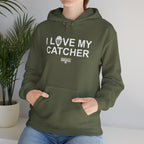 I Love My Catcher Hoodie