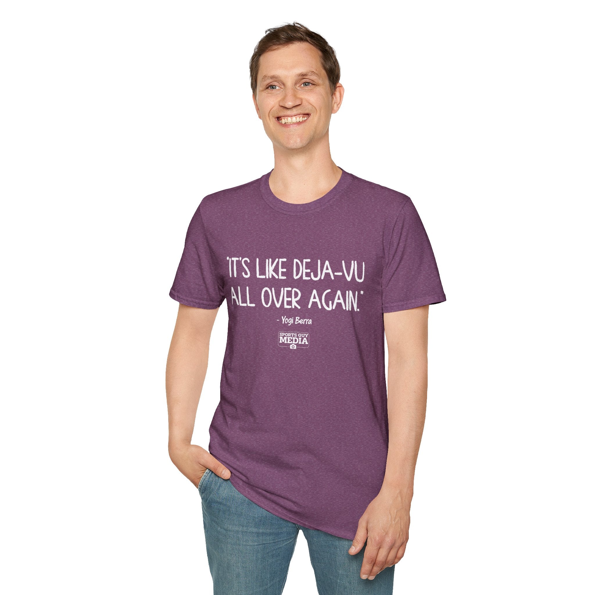 Yogi Berra DEJA-VU ALL OVER AGAIN T-Shirt