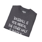 Yogi Berra NINETY PERCENT MENTAL T-Shirt