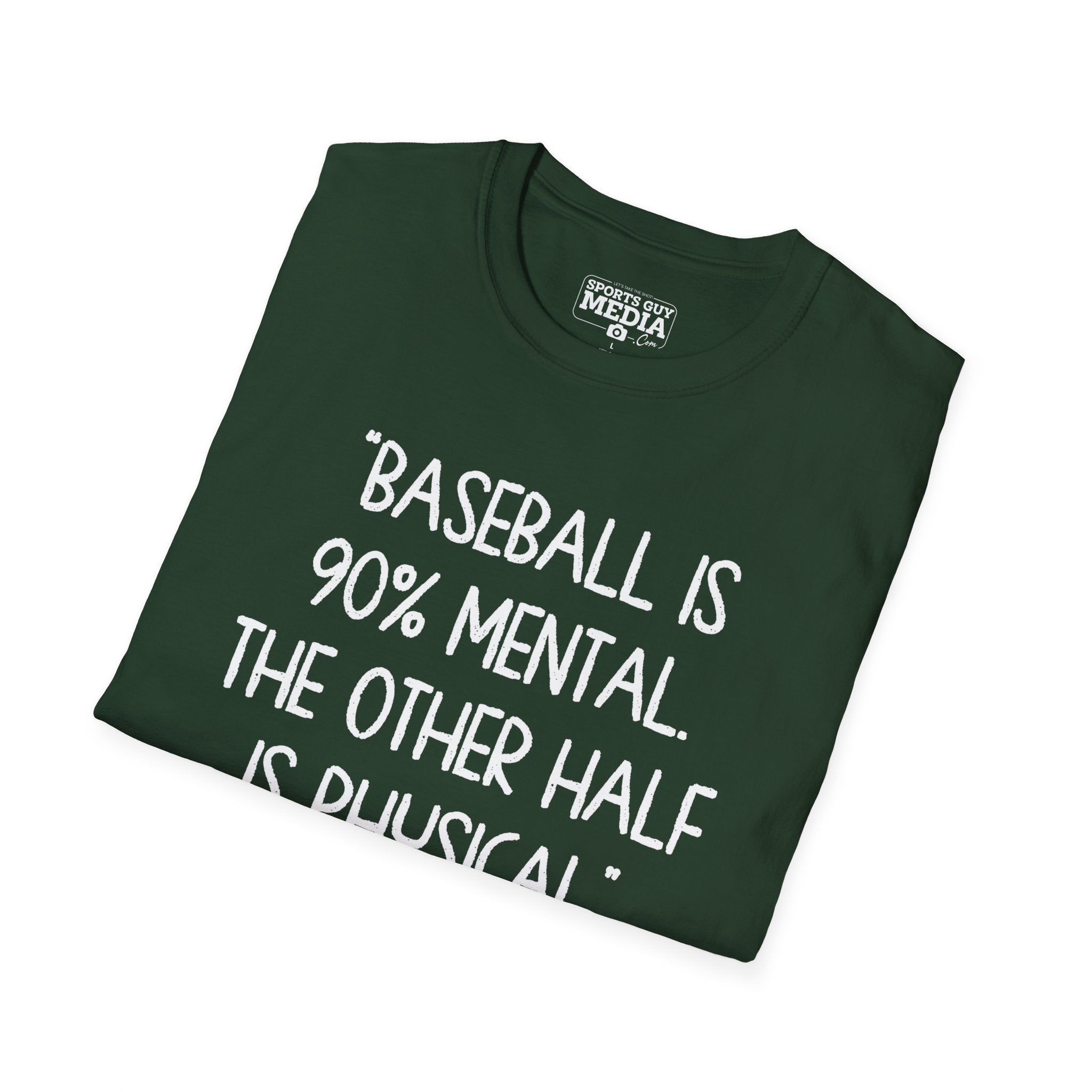 Yogi Berra NINETY PERCENT MENTAL T-Shirt