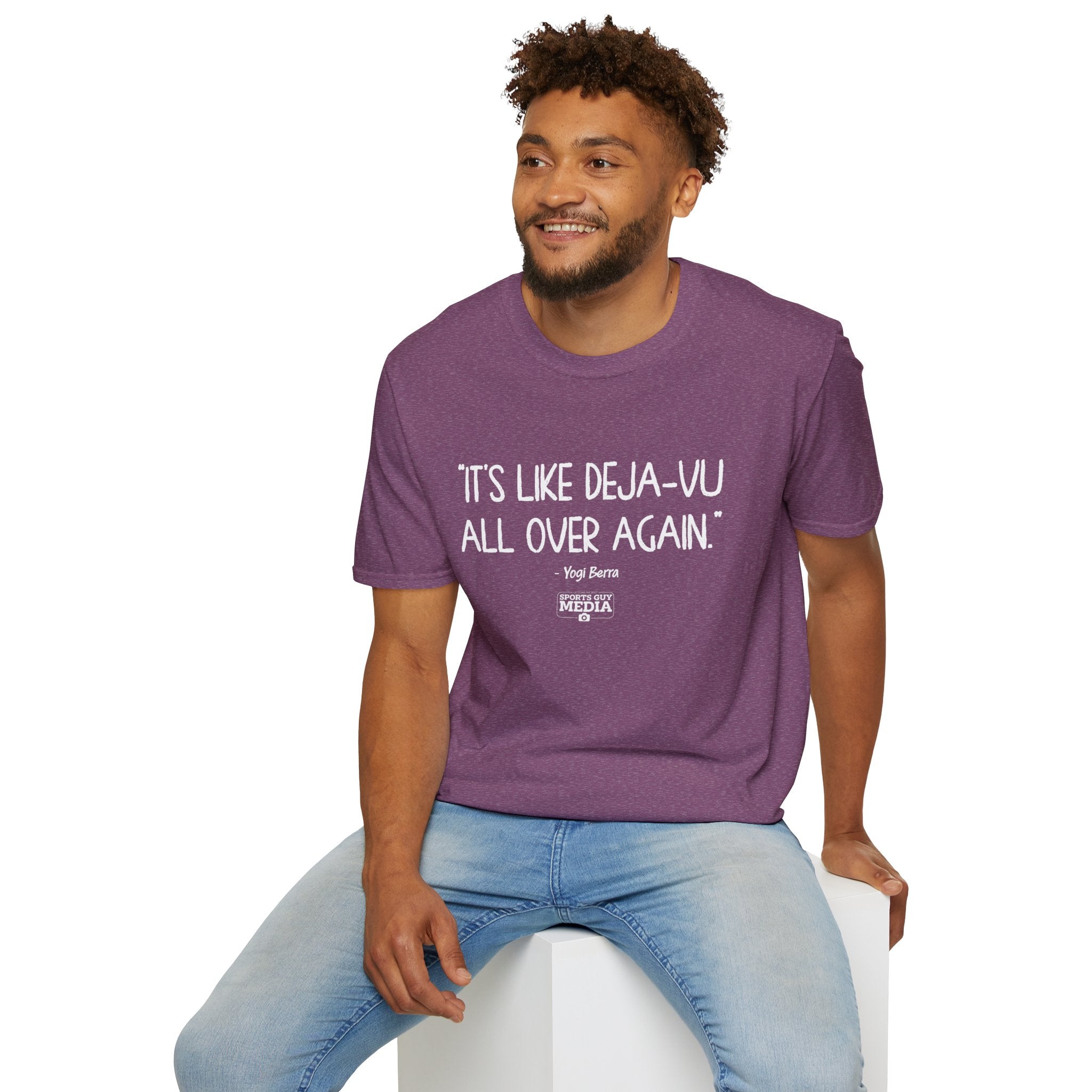 Yogi Berra DEJA-VU ALL OVER AGAIN T-Shirt