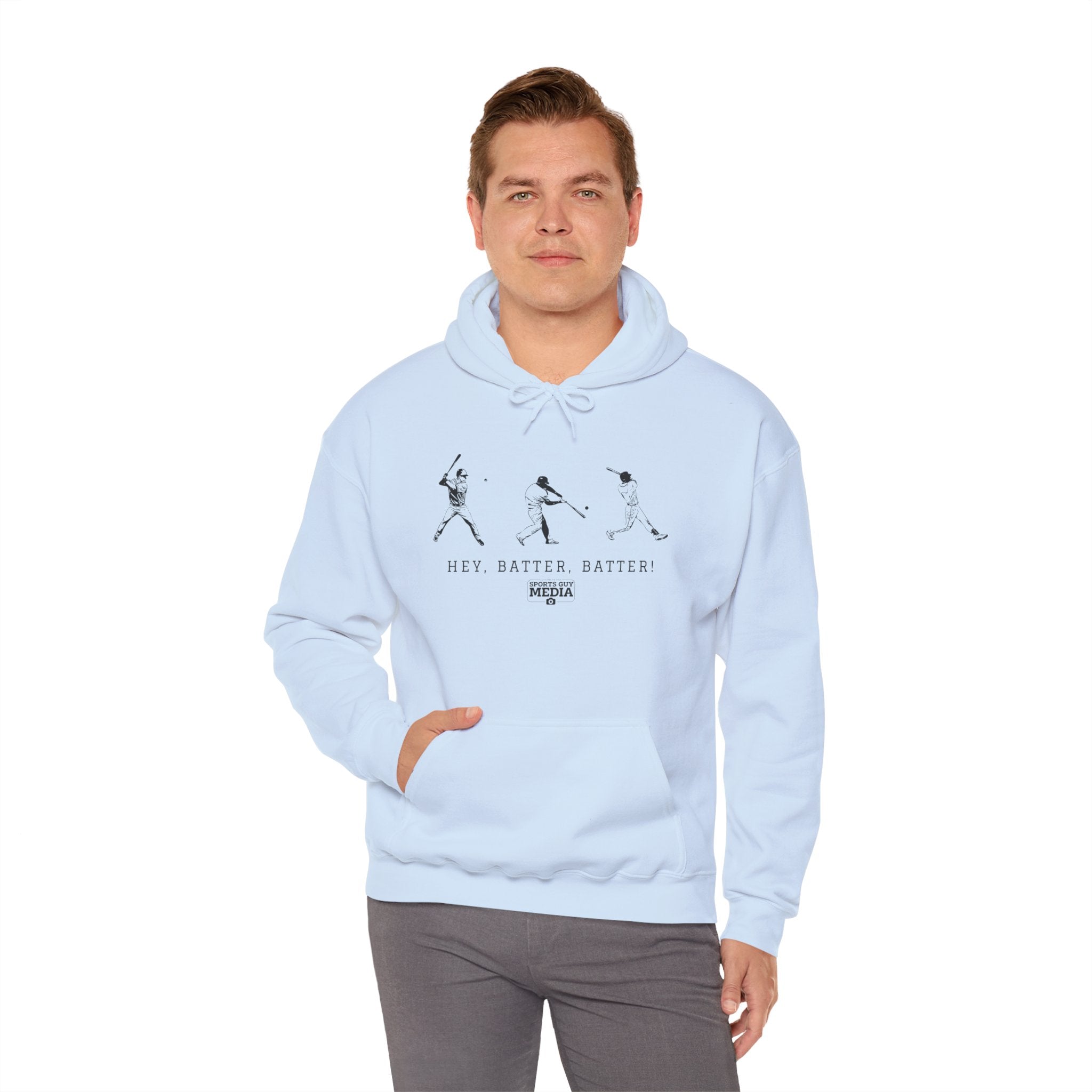 Hey Batter Batter Baseball Hoodie