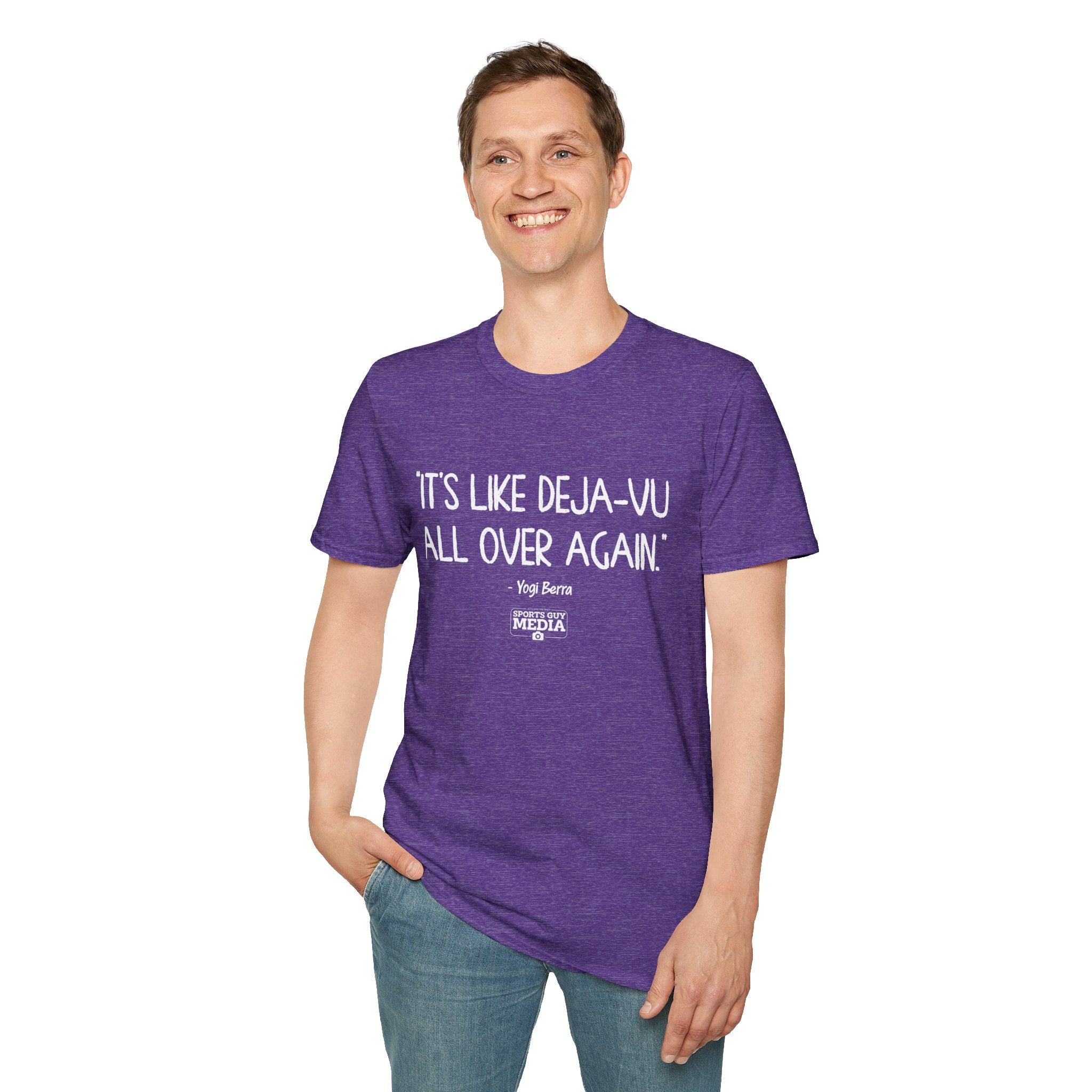 Yogi Berra DEJA-VU ALL OVER AGAIN T-Shirt
