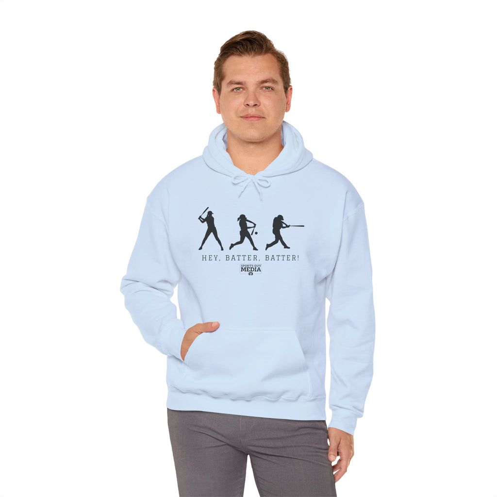 Hey Batter Batter Softball Hoodie
