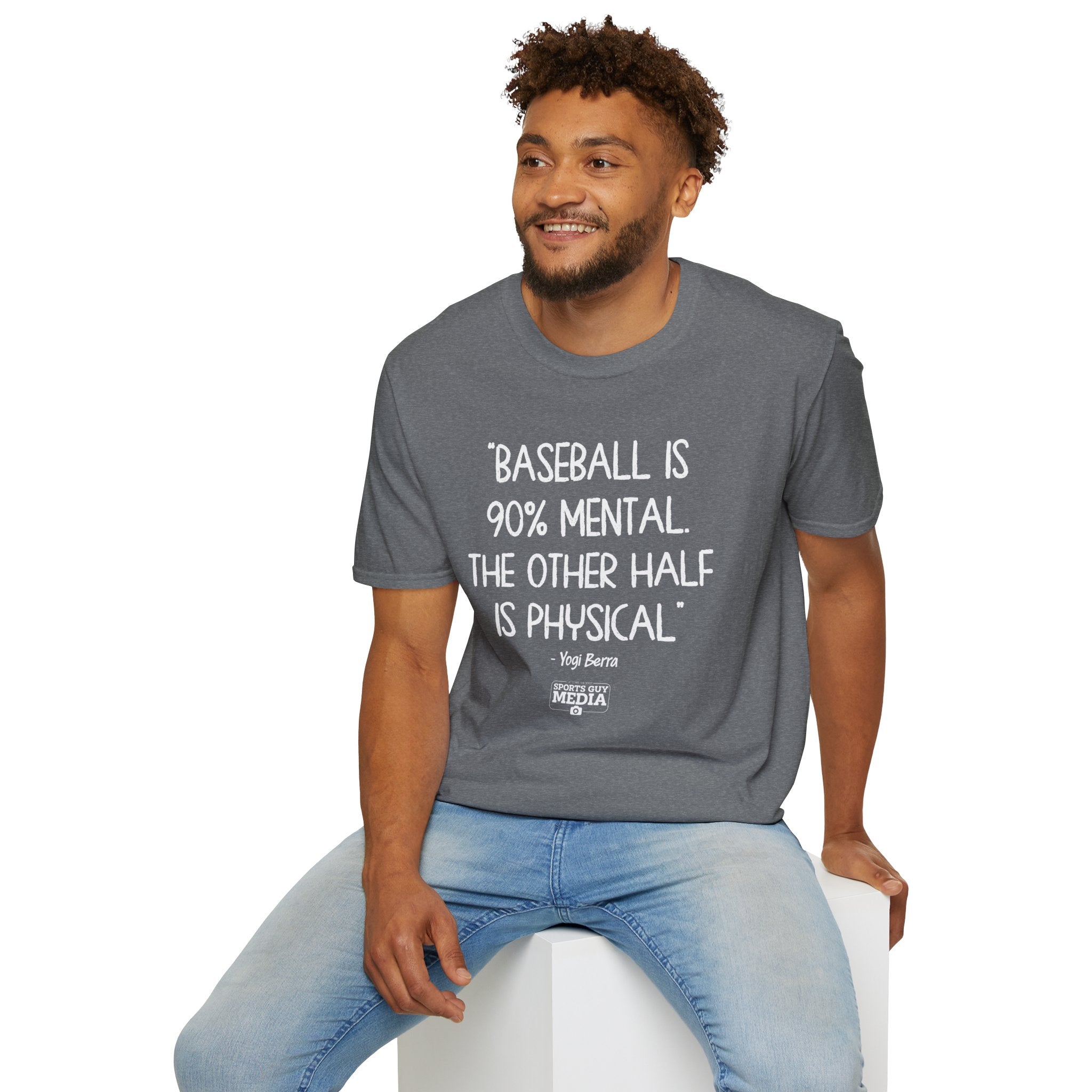 Yogi Berra NINETY PERCENT MENTAL T-Shirt