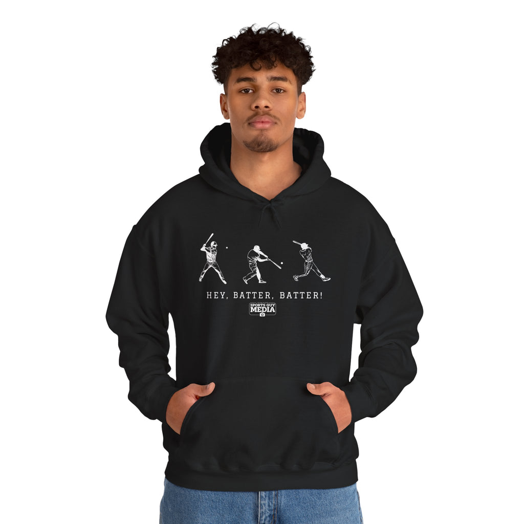 Hey Batter Batter Baseball Hoodie
