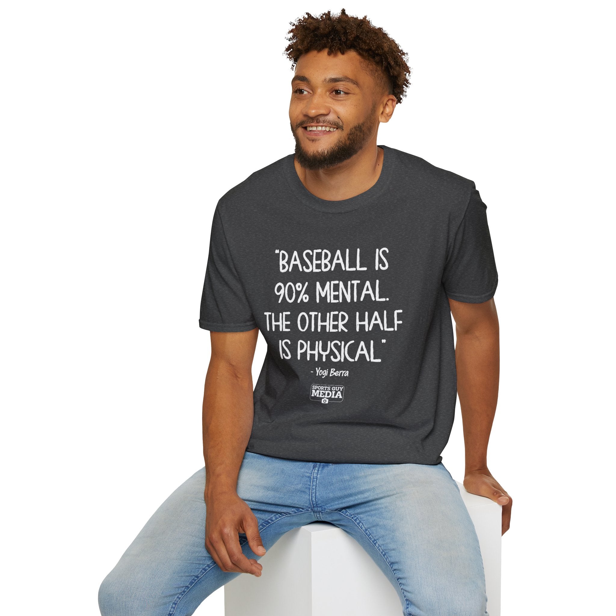 Yogi Berra NINETY PERCENT MENTAL T-Shirt