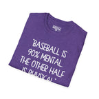 Yogi Berra NINETY PERCENT MENTAL T-Shirt