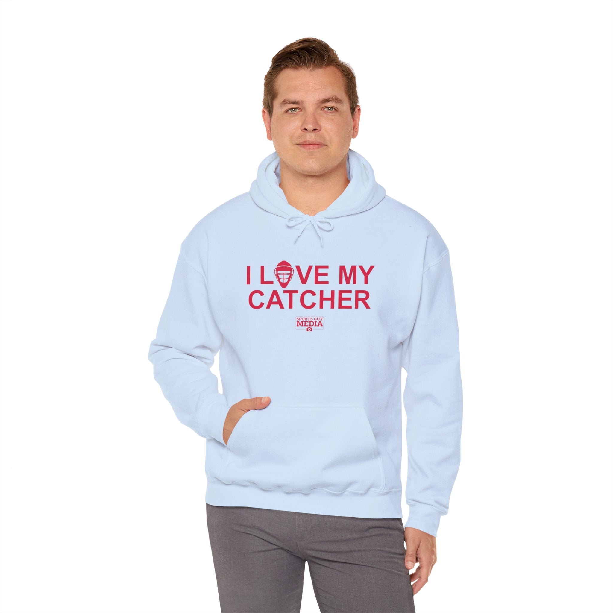 I Love My Catcher Hoodie