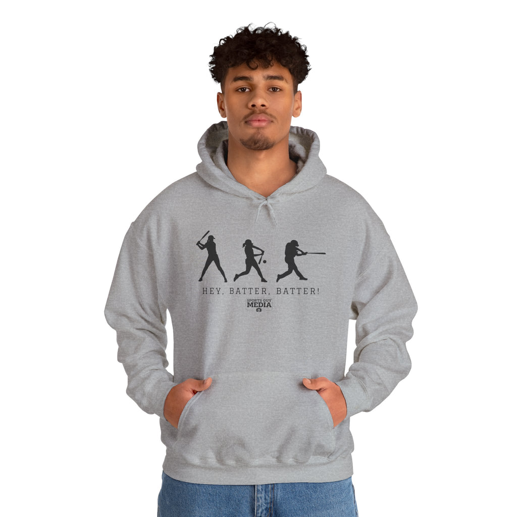 Hey Batter Batter Softball Hoodie