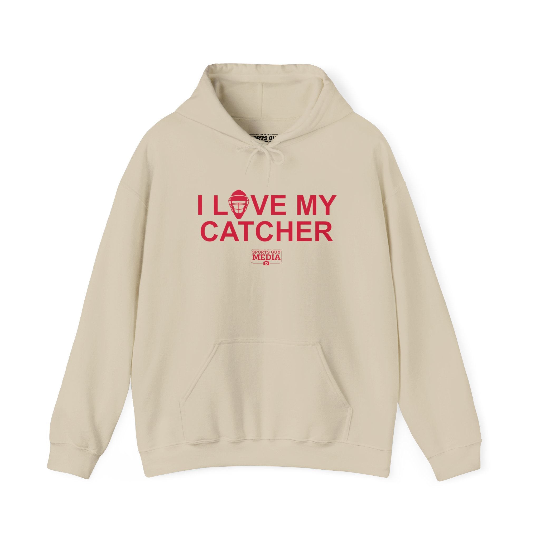 I Love My Catcher Hoodie