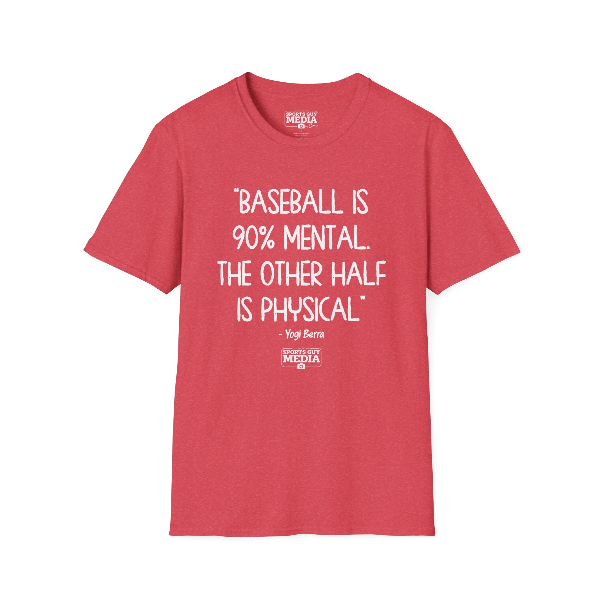 Yogi Berra NINETY PERCENT MENTAL T-Shirt