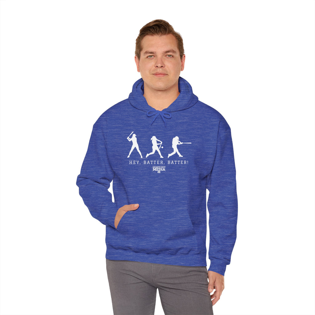 Hey Batter Batter Softball Hoodie