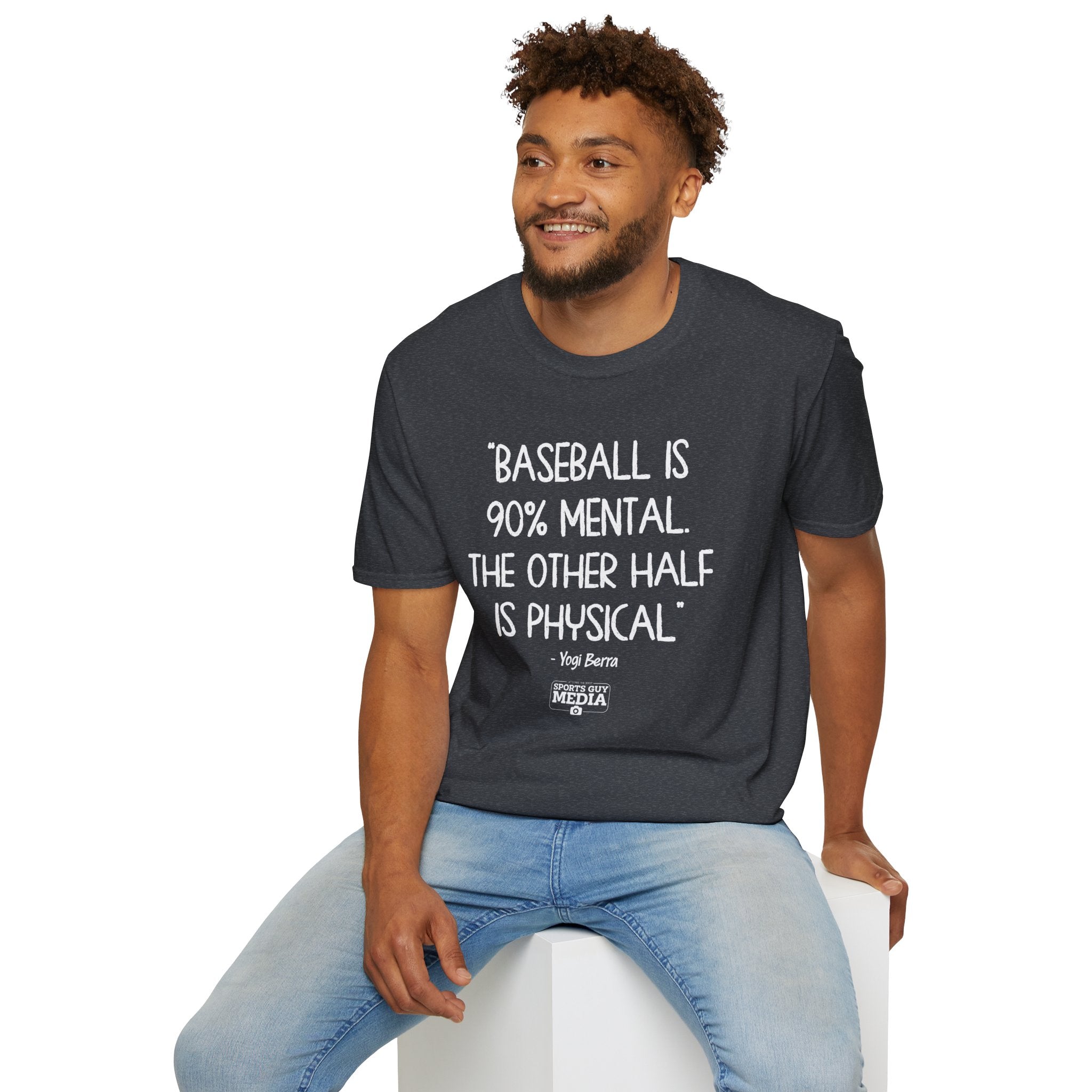 Yogi Berra NINETY PERCENT MENTAL T-Shirt