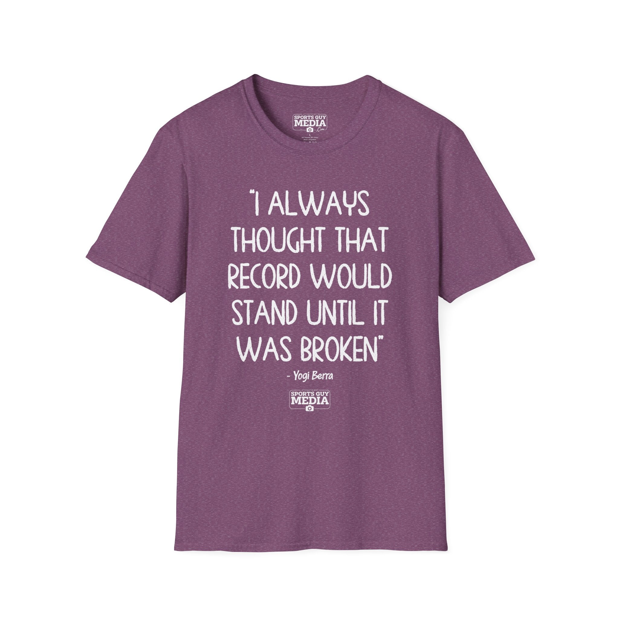 Yogi Berra THOUGHT THAT RECORD WOULD STAND T-Shirt