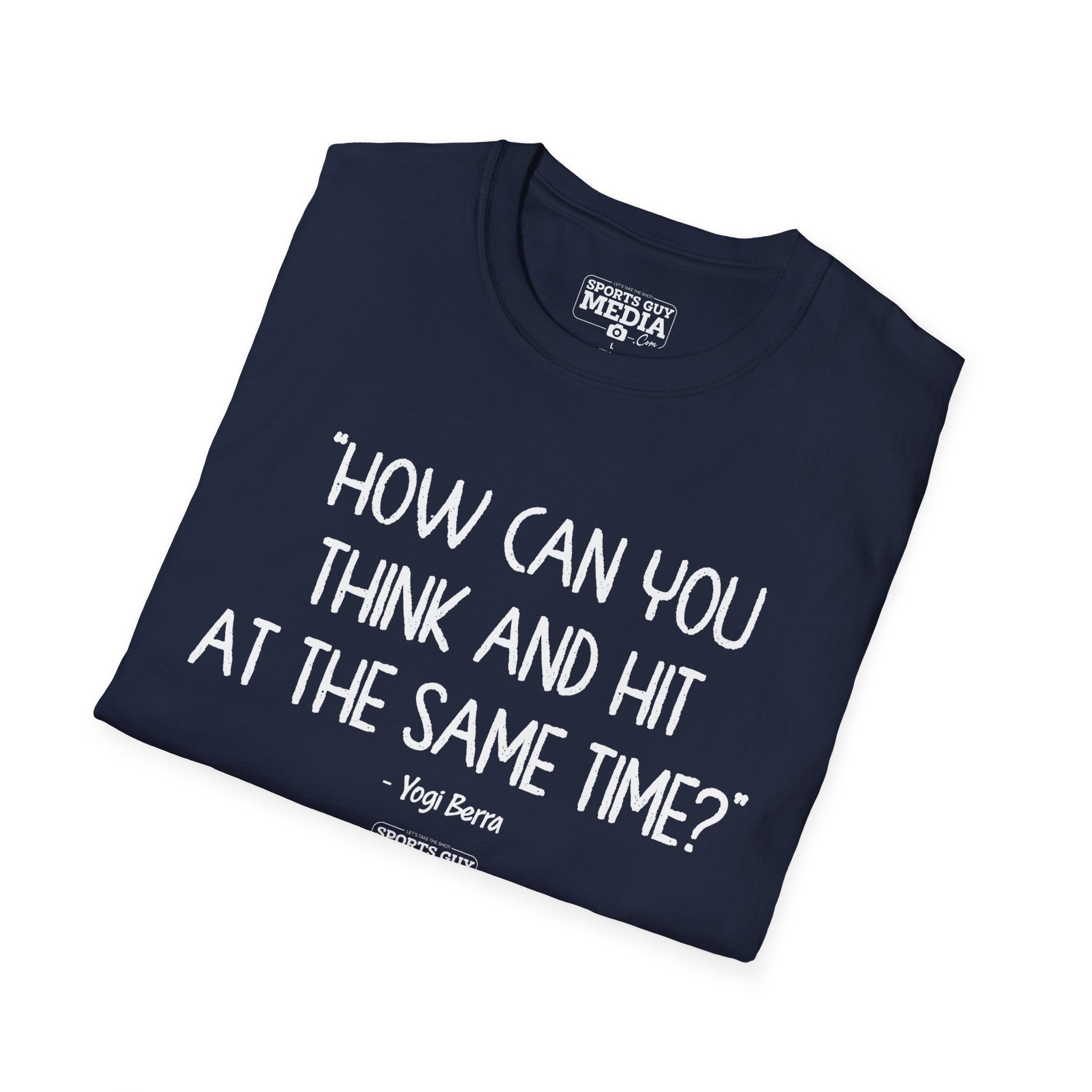 Yogi Berra THINK AND HIT T-Shirt