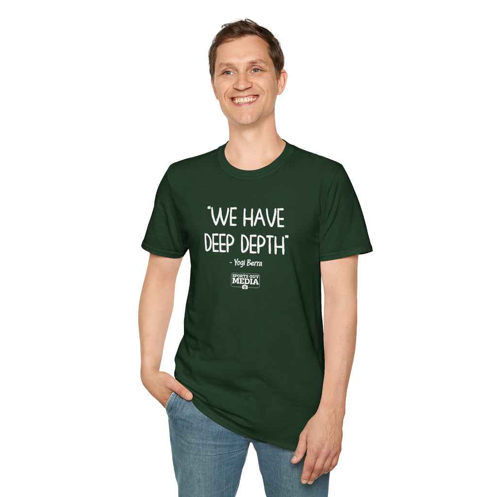 Yogi Berra WE HAVE DEEP DEPTH T-Shirt