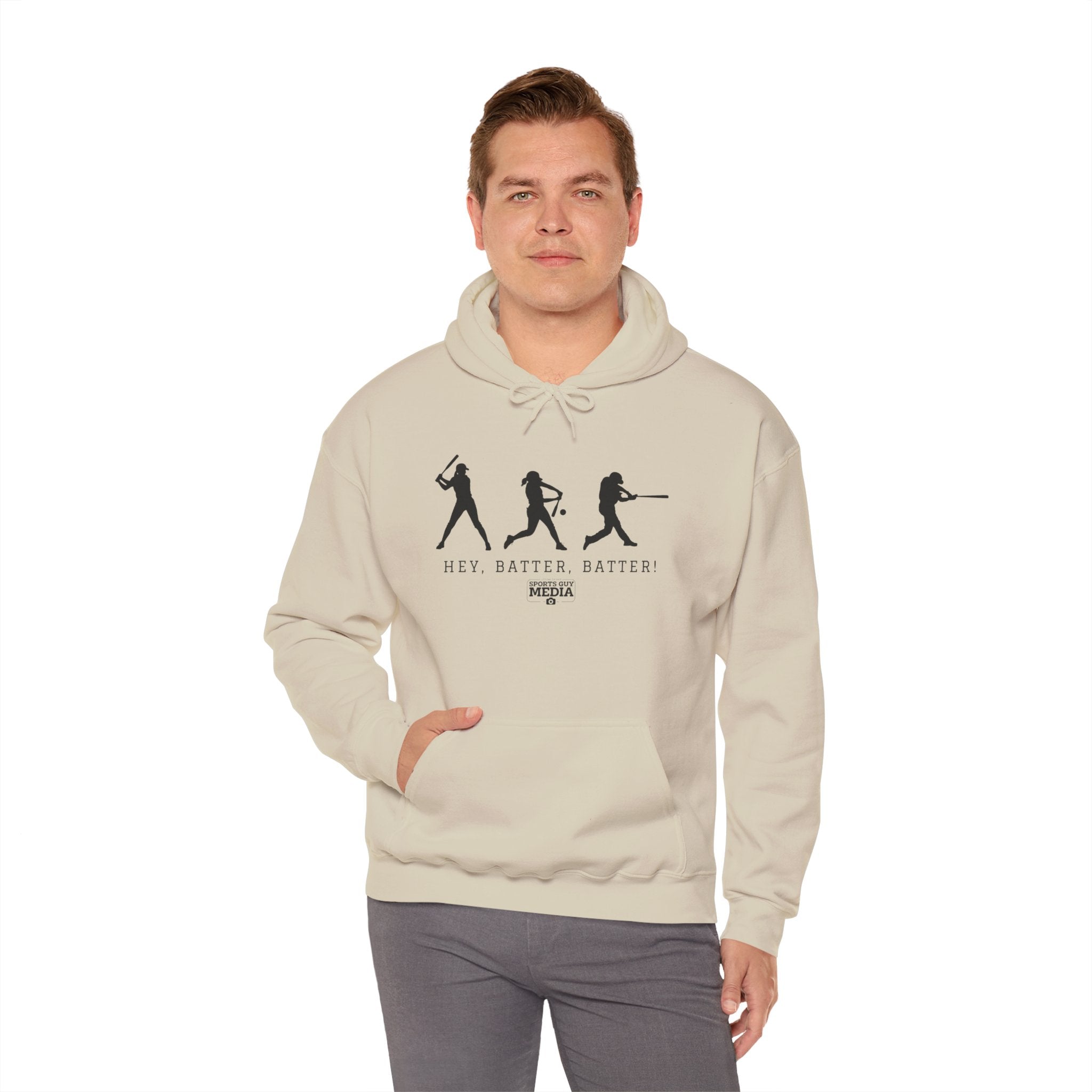 Hey Batter Batter Softball Hoodie