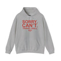 SORRY CANT TRAVEL BALL Hoodie