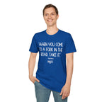 Yogi Berra FORK IN THE ROAD T-Shirt